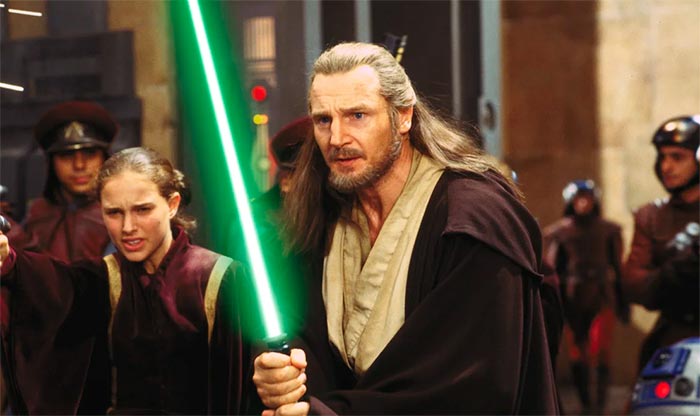 Лиам Нисон Звездные войны I Скрытая угроза