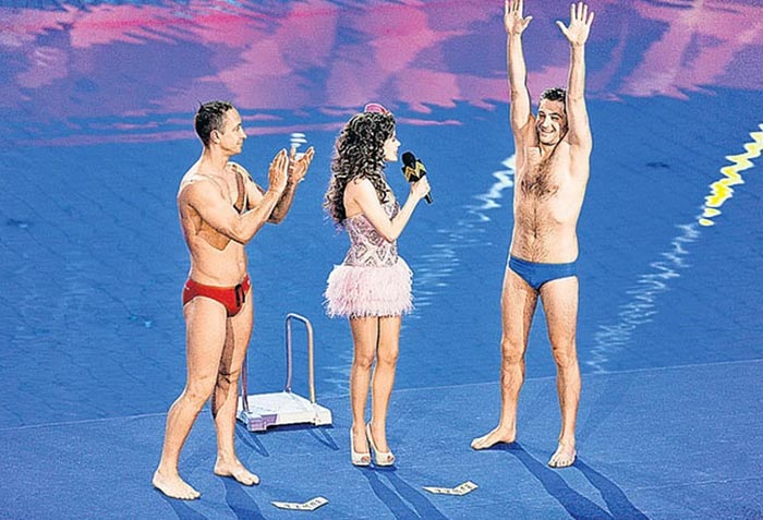 Максим Шарафутдинов в шоу Вышка