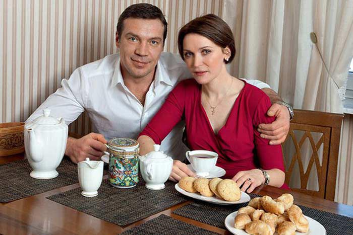 Марина Блейк и муж Олег Чернов