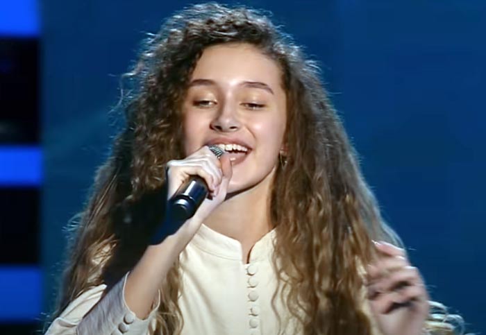 Мария Политикова в шоу Голос Дети