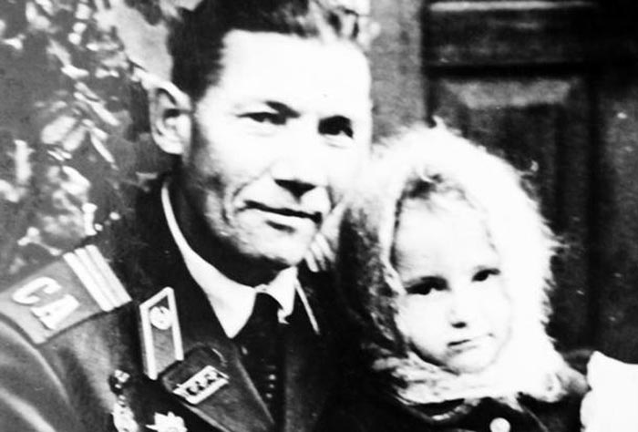 Михаил Егоров и дочь Ирина