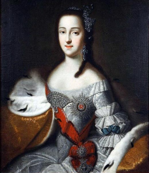 Екатерина II в юности