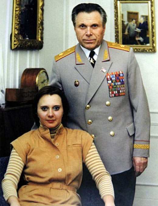Николай Щелоков и дочь Ирина