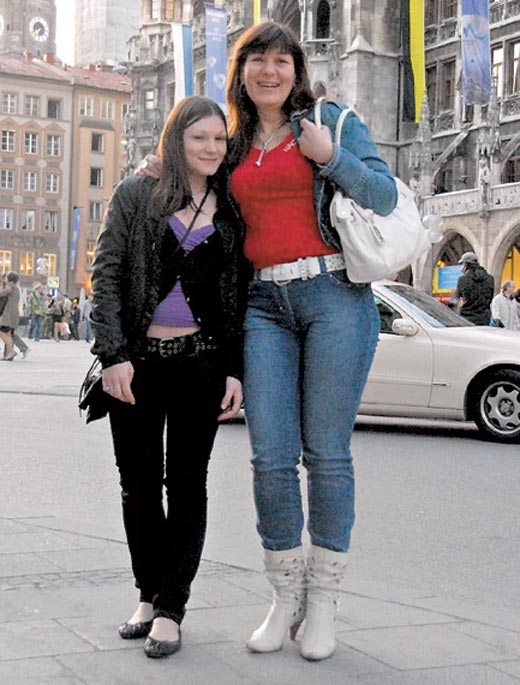 Полина Петренко и дочь Анастасия