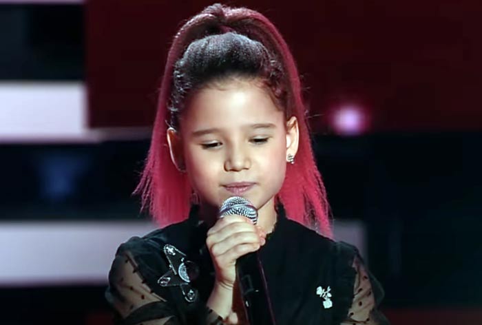 Полина Сюткина в шоу Голос Дети