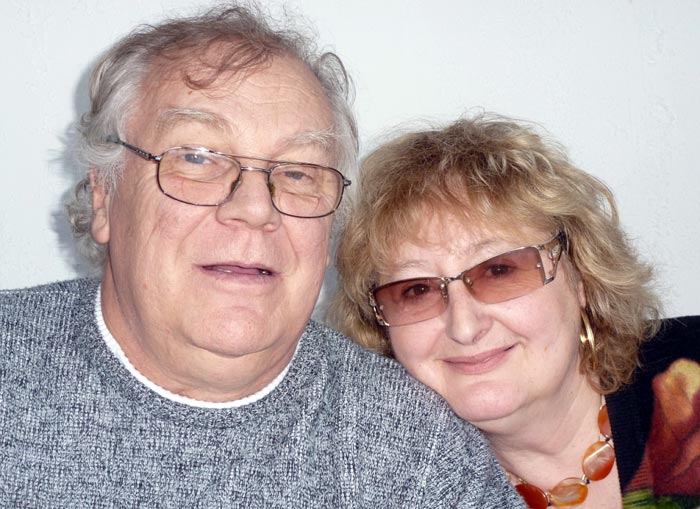 Сергей Приселков и жена Наталья