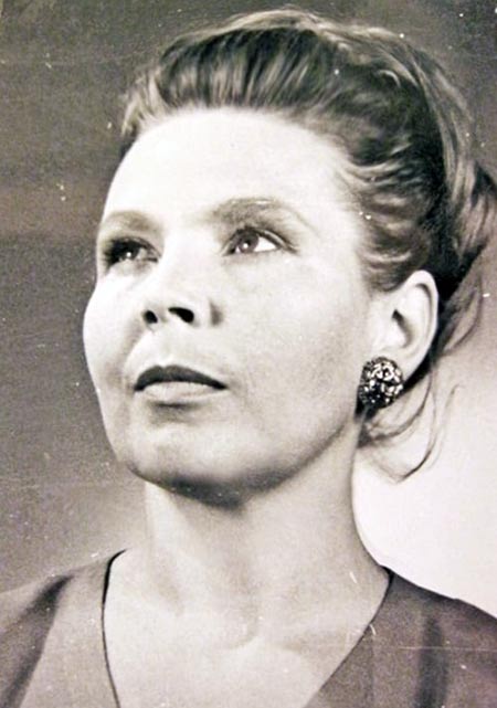 Тамара Муженко в молодости