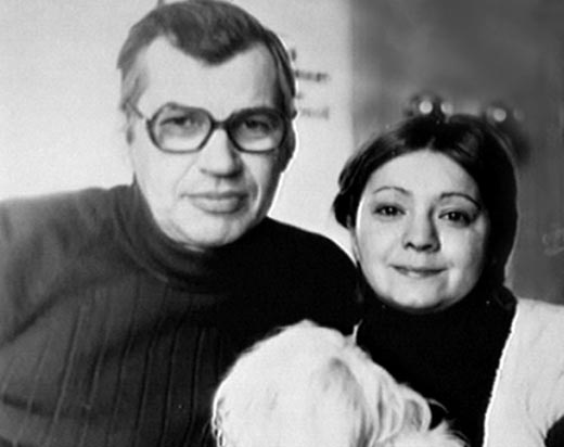 Татьяна Ухарова и муж Георгий Бурков