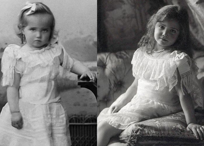 Великая княжна Мария Николаевна в детстве