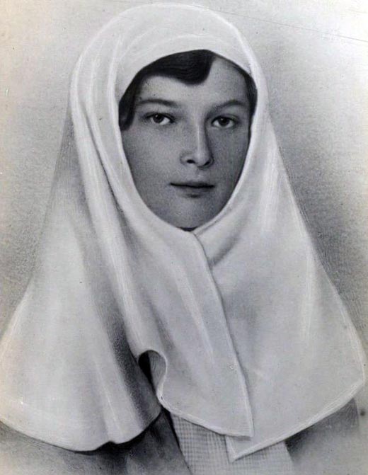 великая княжна Татьяна Николаевна во время Первой мировой войны