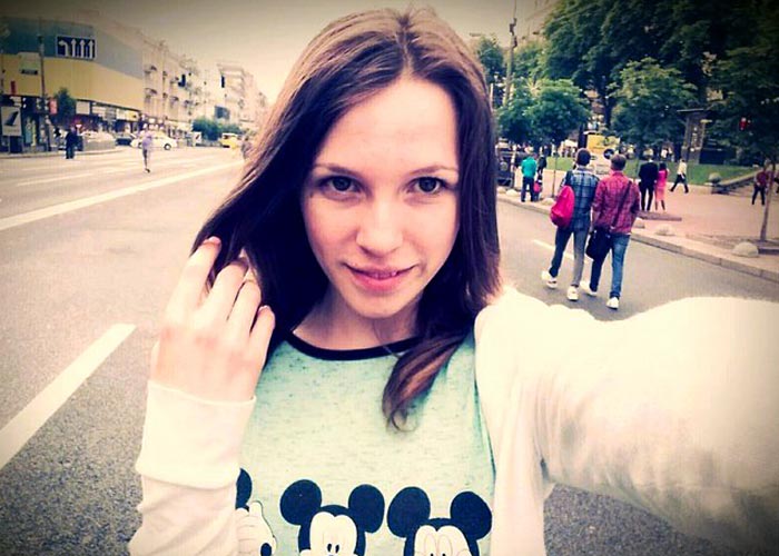 Виктория Каплий в юности