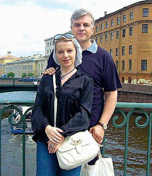 Виталий Елисеев и жена Марина Елисеева