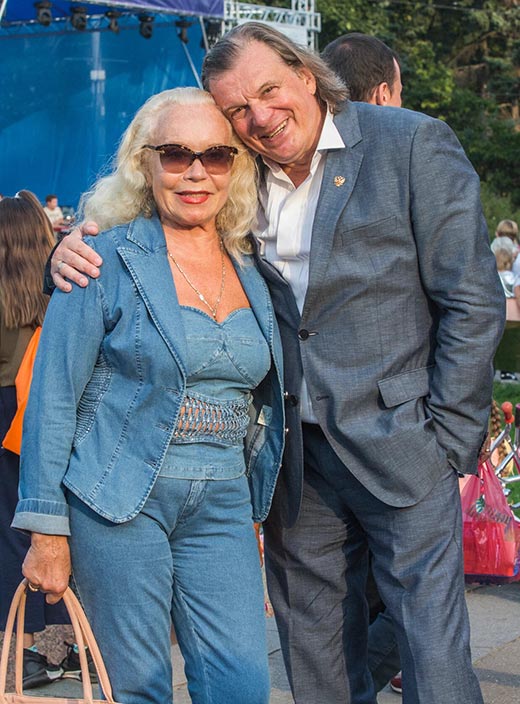 Юрий Васильев и жена Галина Васильева