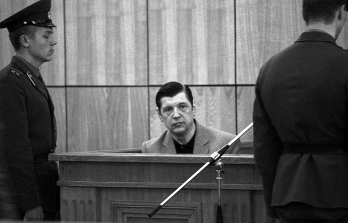 Юрий Чурбанов во время суда