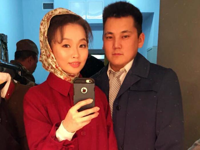 Айталина Лавернова и муж Вячеслав Лавернов