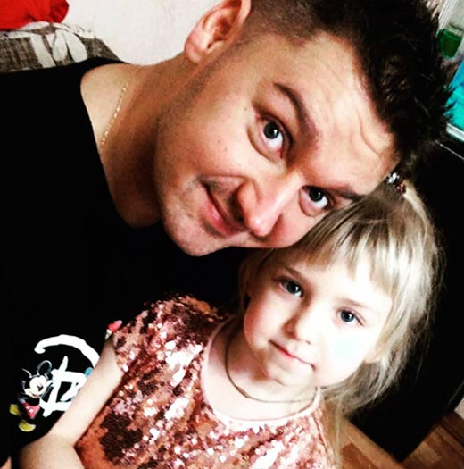 Сергей Смирнов с дочерью