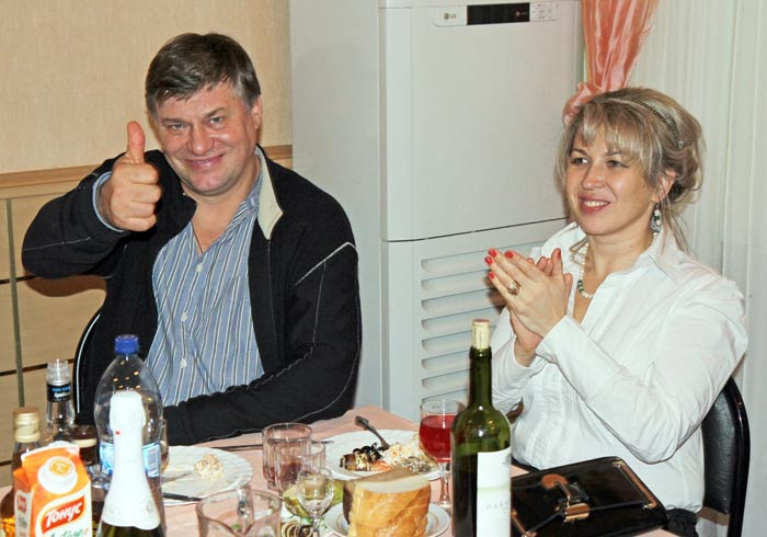 Александр Цуркан и Наталья Неволина