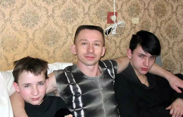 Александр Кудытин с сыновьями