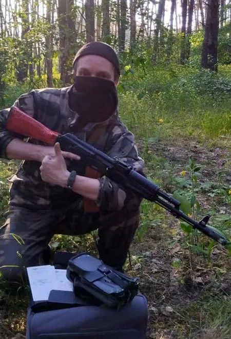 Александр Сапрунов на войне