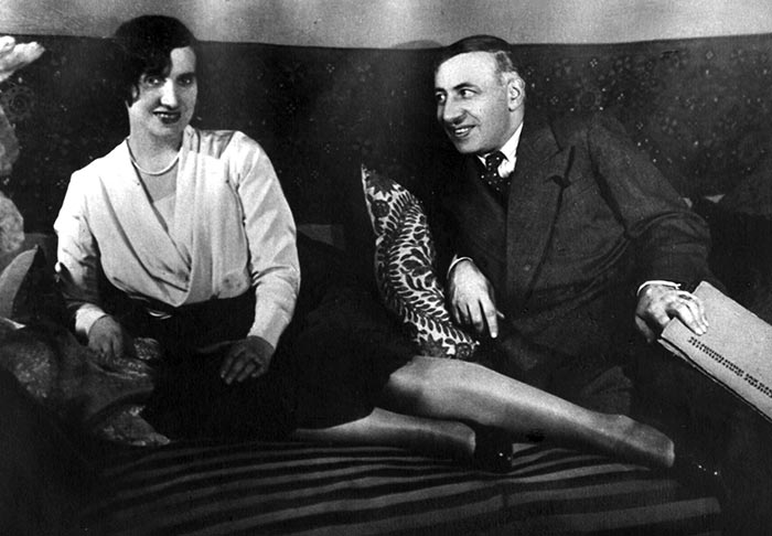 Александр Таиров и Алиса Коонен