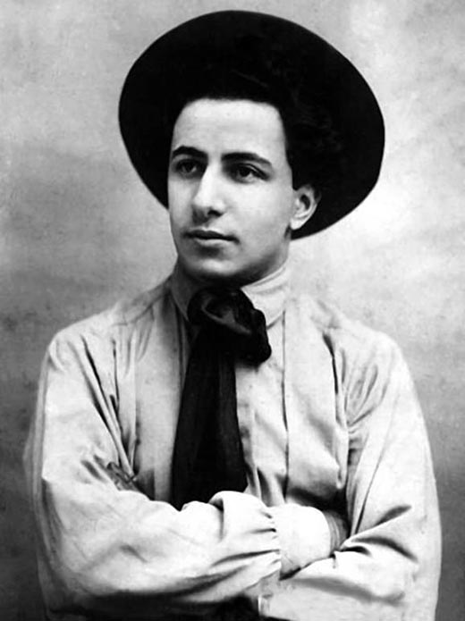 Александр Таиров в молодости