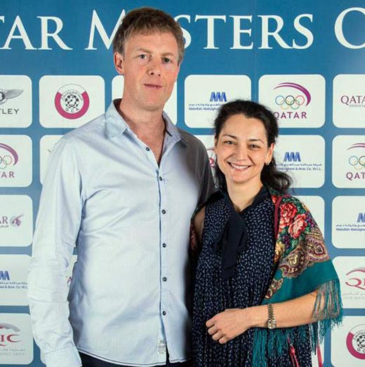 Александра Костенюк и муж Павел Трегубов