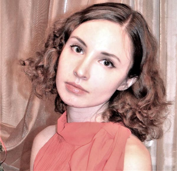 Александра Сергеева в молодости