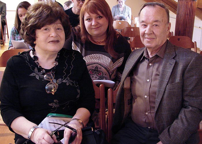 Ирина Блюмина и Анатолий Любимов