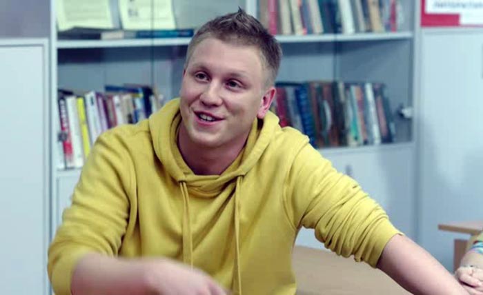 Андрей Крыжний в сериале Физрук