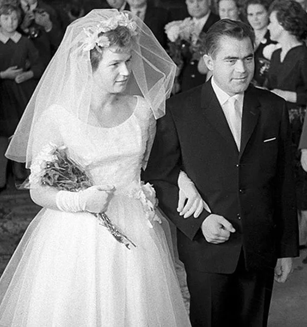 свадьба Андрияна Николаева и Валентины Терешковой