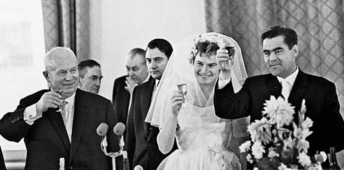 Андриян Николаев и Валентина Терешкова