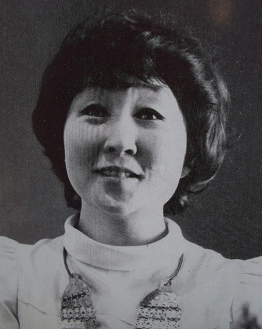 Анегина Ильина в молодости