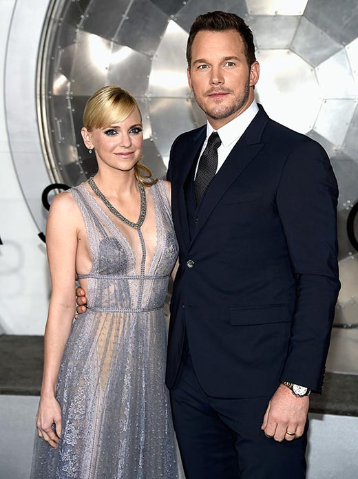 Анна Фэрис и Крис Прэтт