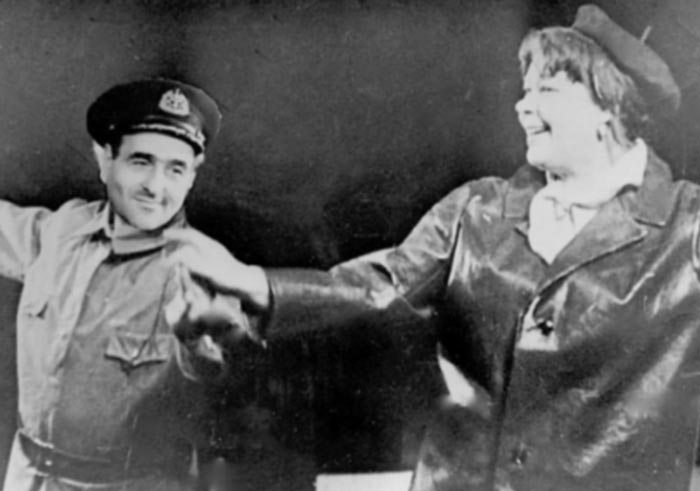 Анна Лисянская и Григорий Вольперт