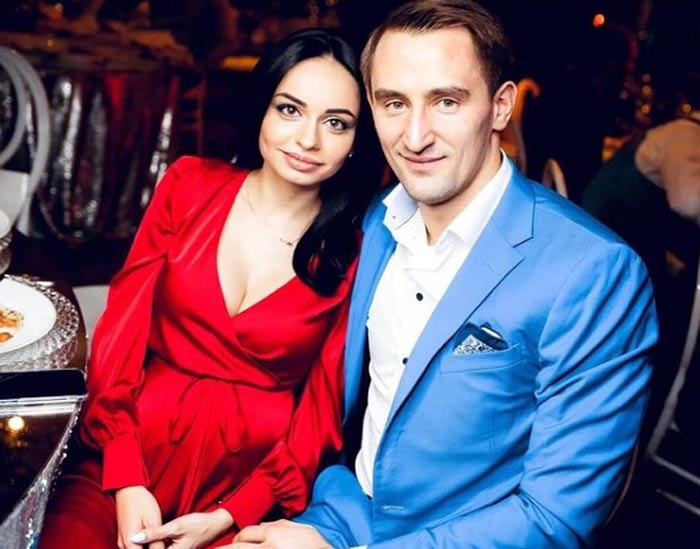 Антон Слепышев и жена Юлия