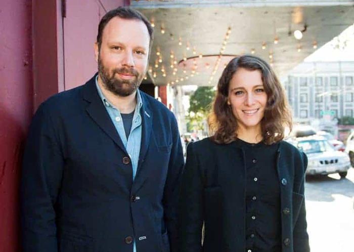 Ариана Лабед и муж Йоргос Лантимос