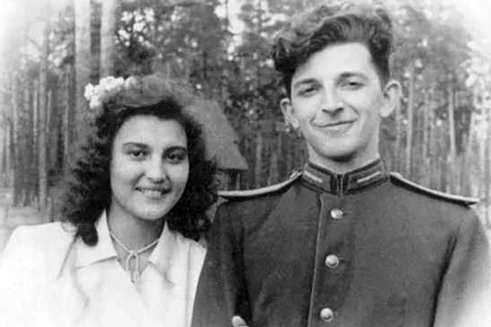 Аркадий Стругацкий и первая жена Инна Шершова
