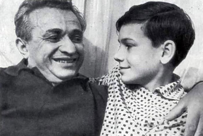 Артем Микоян и сын Ованес