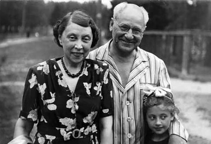 Андрей Туполев и жена Юлия