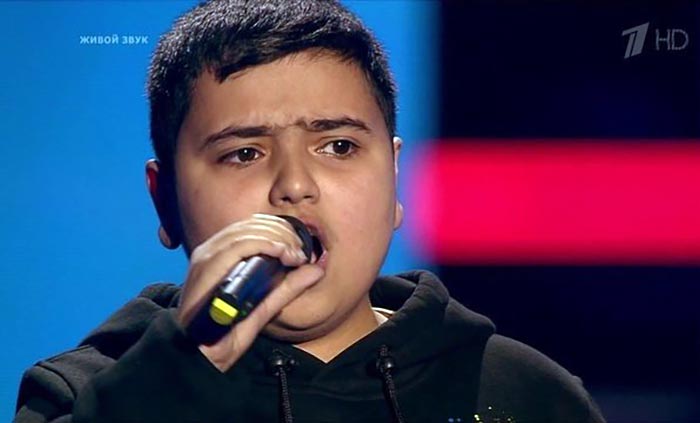 Азер Насибов в шоу Голос Дети