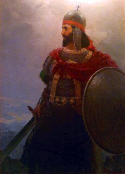 Руководитель восстания иранских хуррамитов против Арабского халифата Бабек