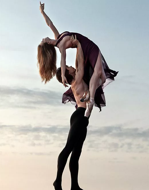 Анна Тихомирова и Артем Овчаренко