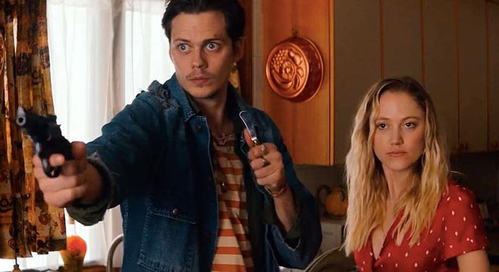 Билл Скарсгард в фильме Злодеи