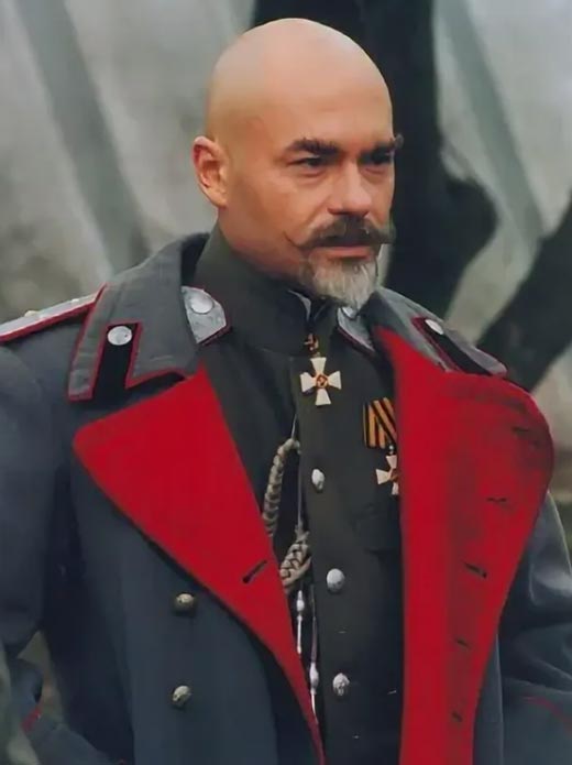 Фёдор Бондарчук в роли генерала Деникина