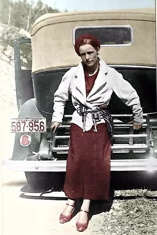 преступница Бонни Паркер