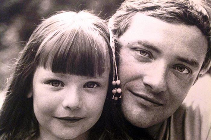 Борис Любимов и дочь Ольга Любимова