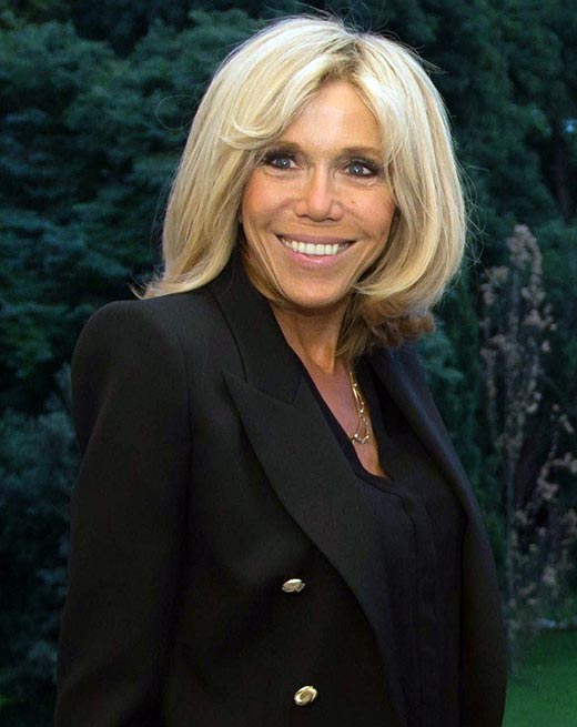 Первая леди Франции Брижит Макрон