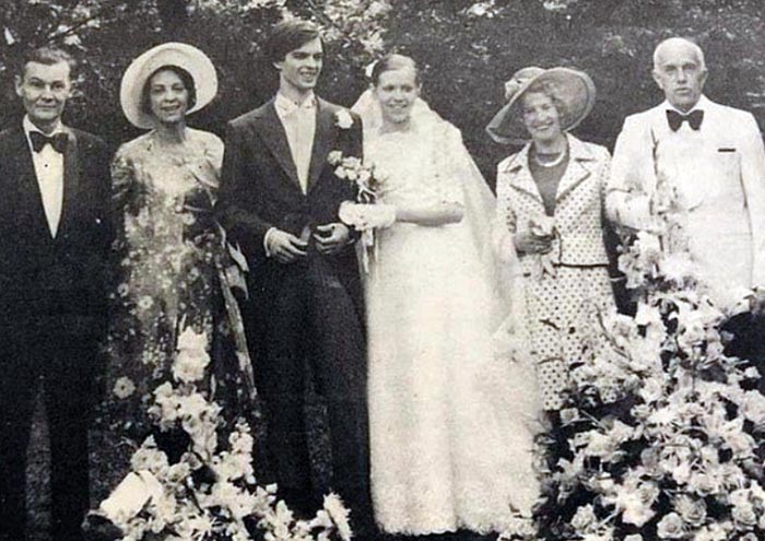 Брижит Макрон и первый муж Андре-Луи Озьер