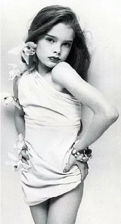 Брук Шилдс в детстве 2