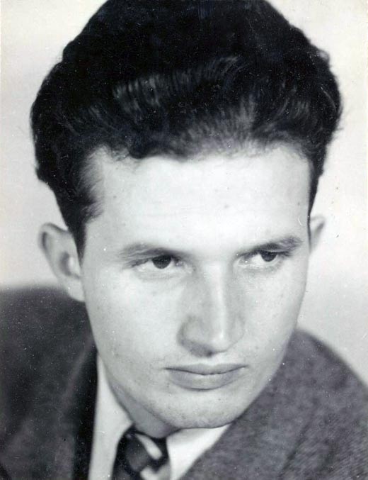 Николае Чаушеску в молодости